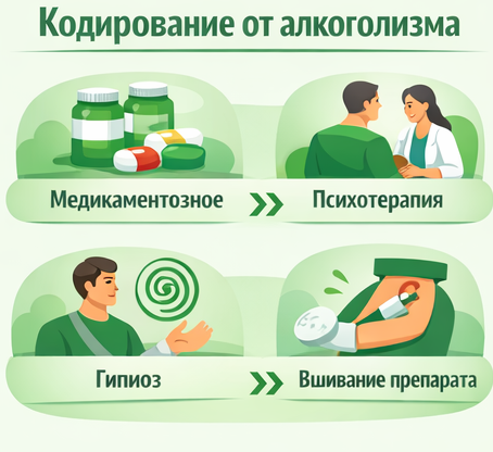 кодирование от алкоголизма во Владикавказе Санати